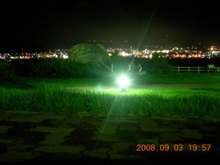 伊達市街地の夜景